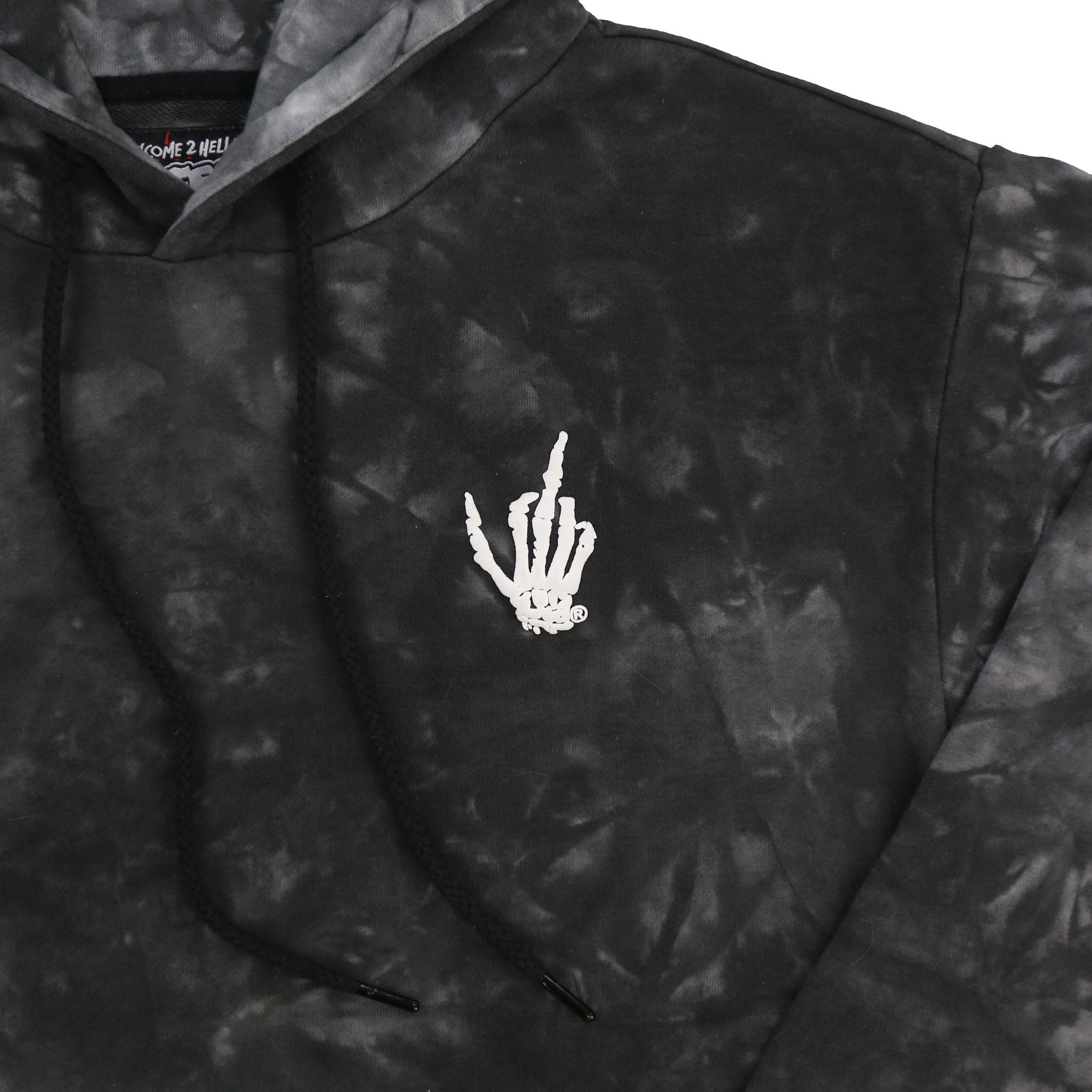CREEPY LOGO VINTAGE WASH HOODIE