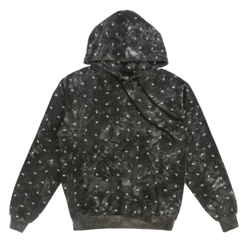 FUCK OFF ALLOVER PRINT PULLOVER HOODIE