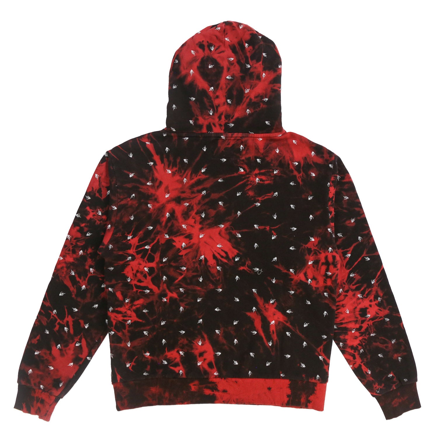 FUCK OFF ALLOVER PRINT PULLOVER HOODIE
