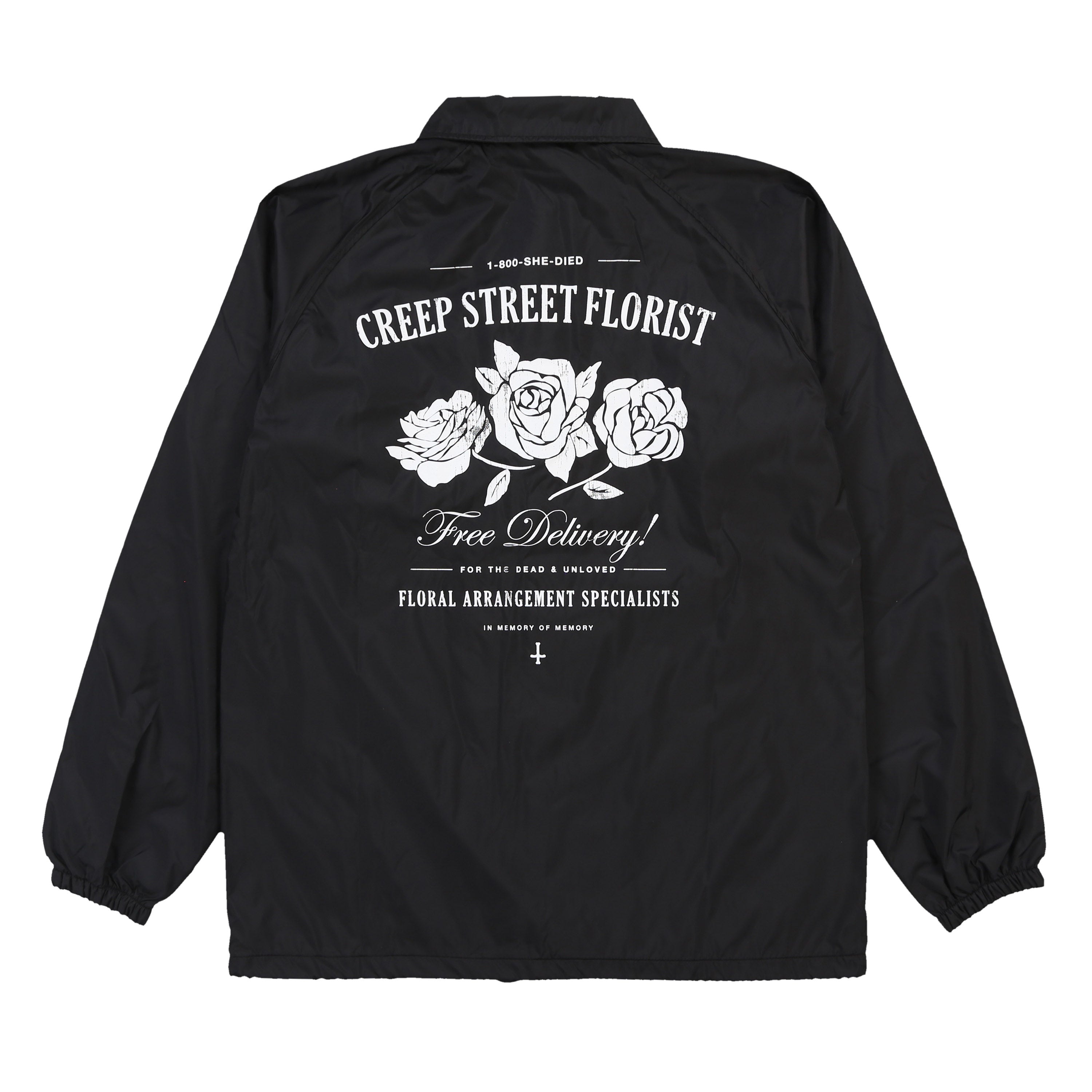 CREEPY FLORIST COACHES JACKET