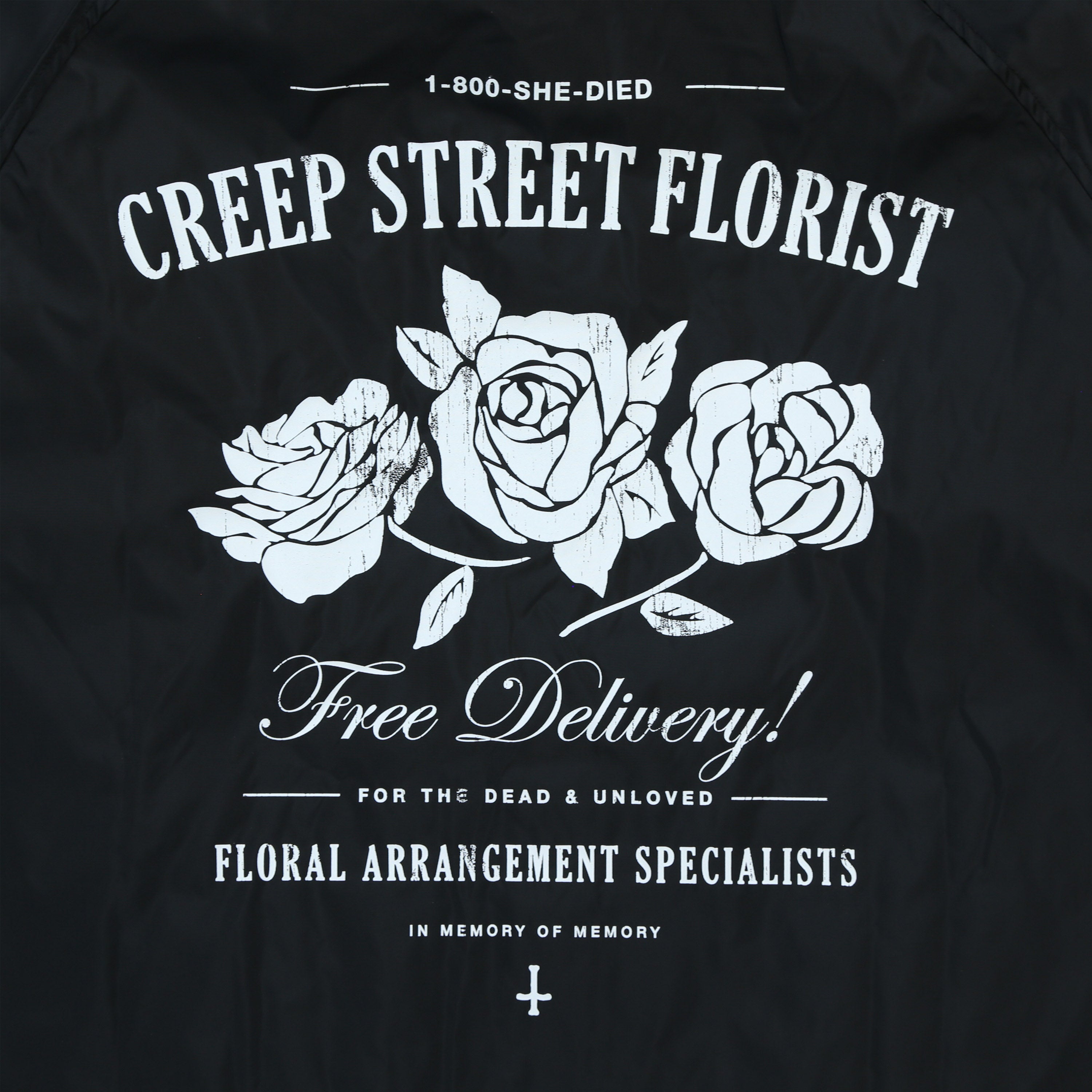 CREEPY FLORIST COACHES JACKET