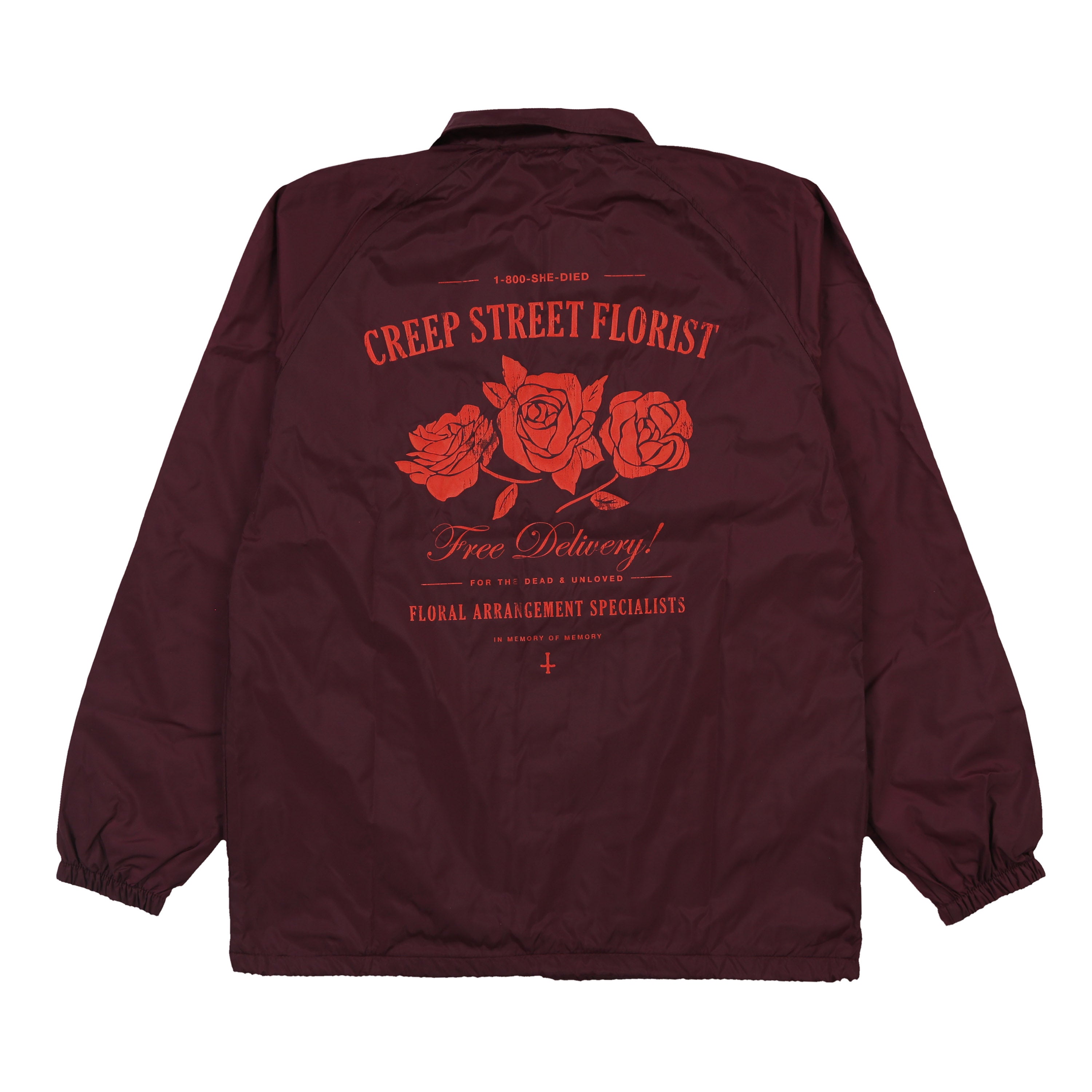 CREEPY FLORIST COACHES JACKET