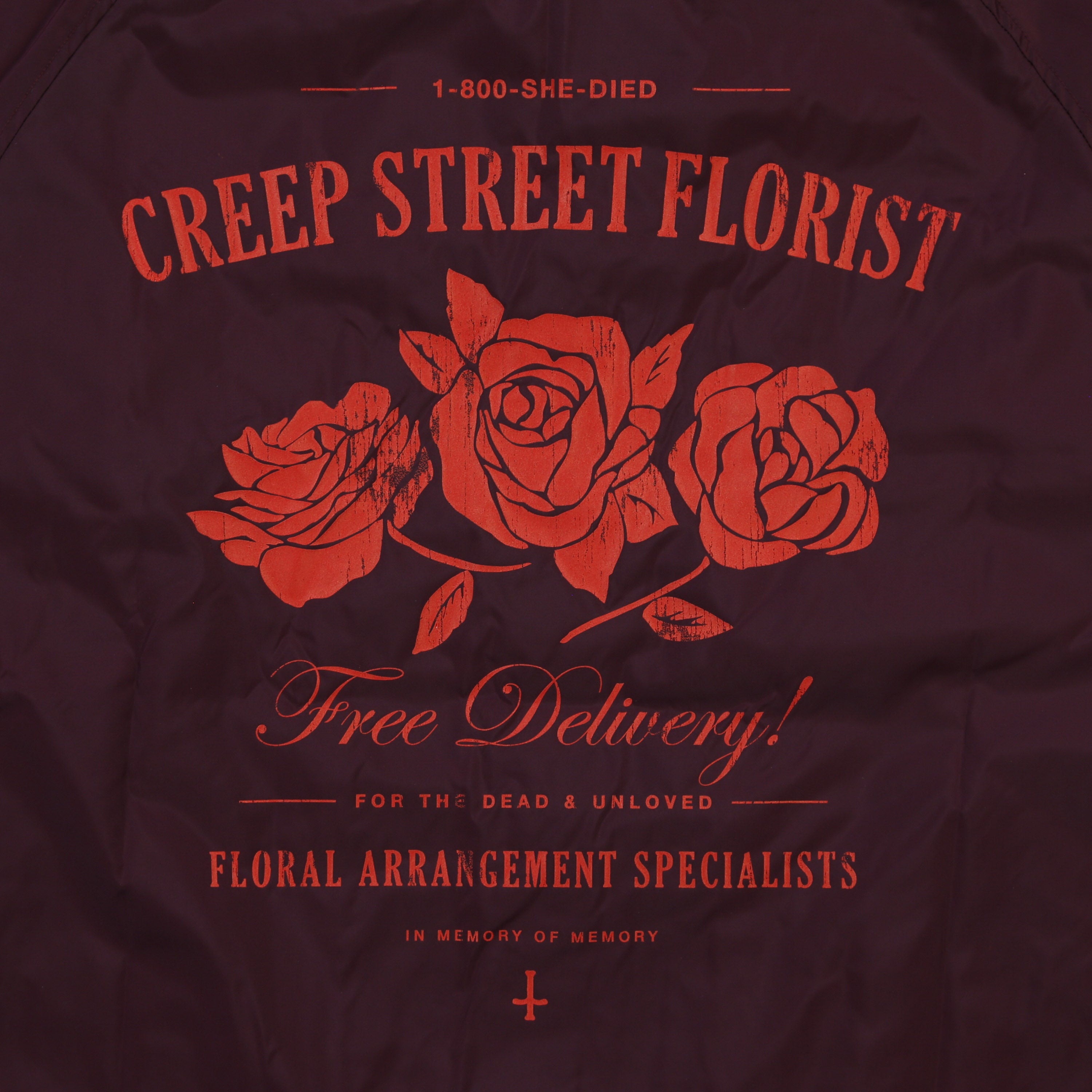 CREEPY FLORIST COACHES JACKET