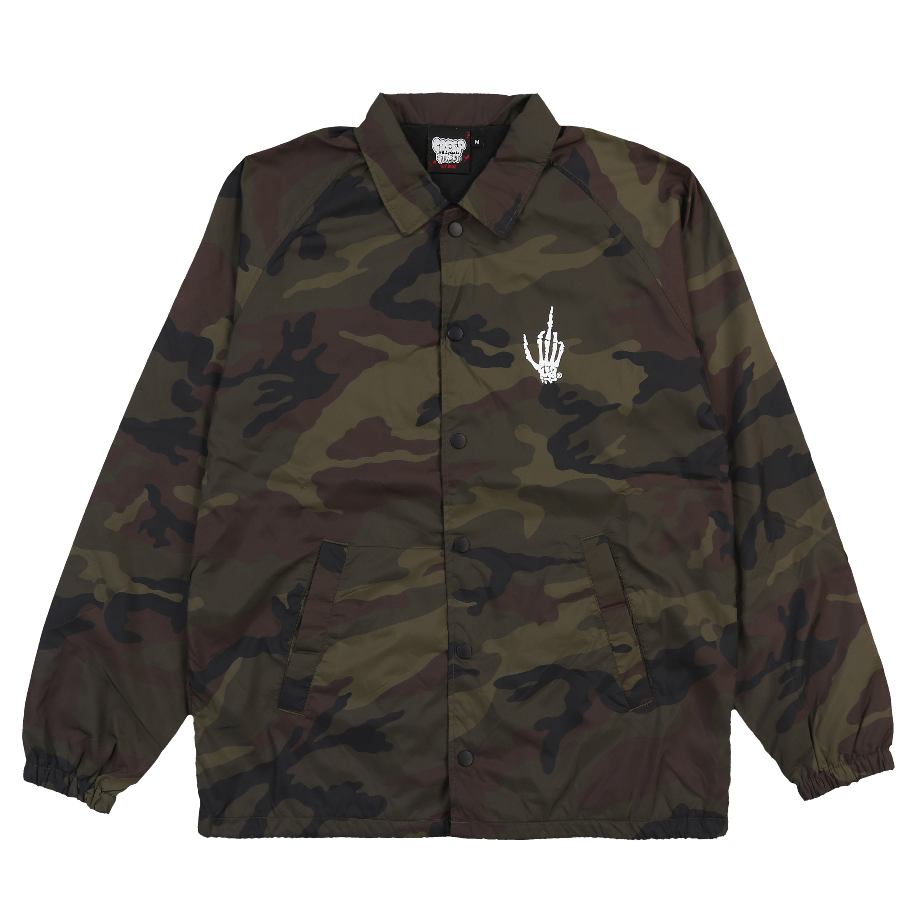 DEATH DEALERS CAMO COACHES JACKET