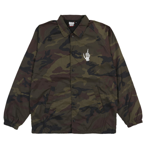 DEATH DEALERS CAMO COACHES JACKET