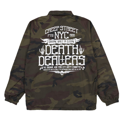 DEATH DEALERS CAMO COACHES JACKET