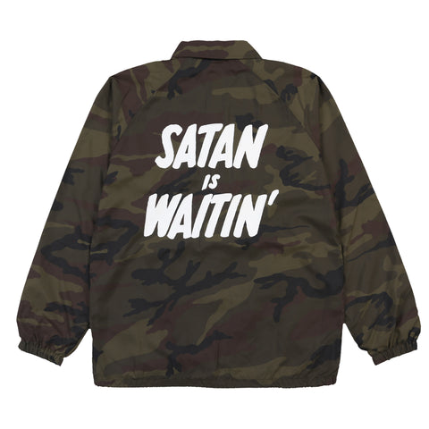 SATAN IS WAITIN' COACHES JACKET