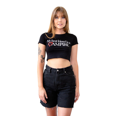 BESTIE CROP TEE