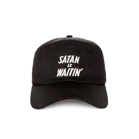 SATAN IS WAITIN' DAD HAT