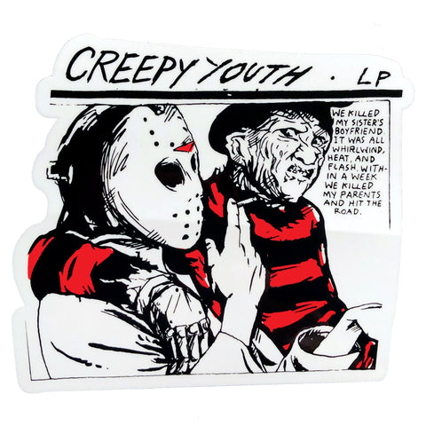 CREEPY YOUTH STICKER