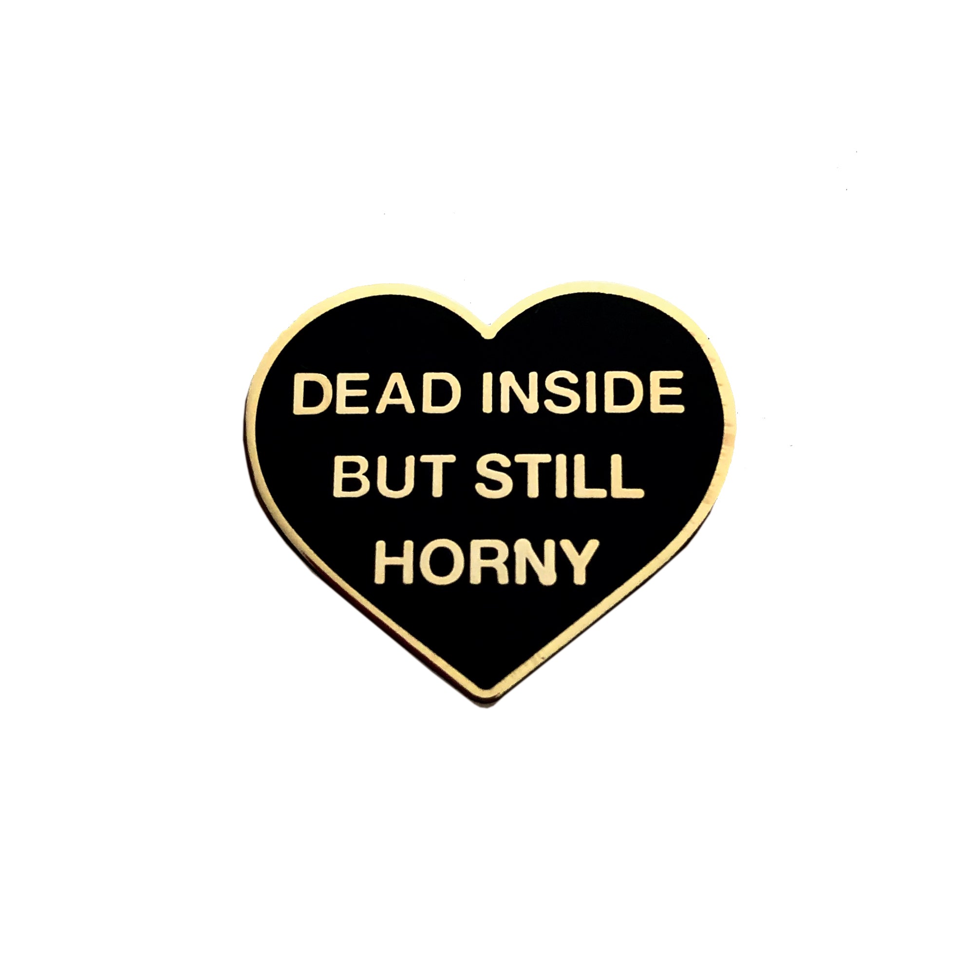 HORNY ENAMEL PIN