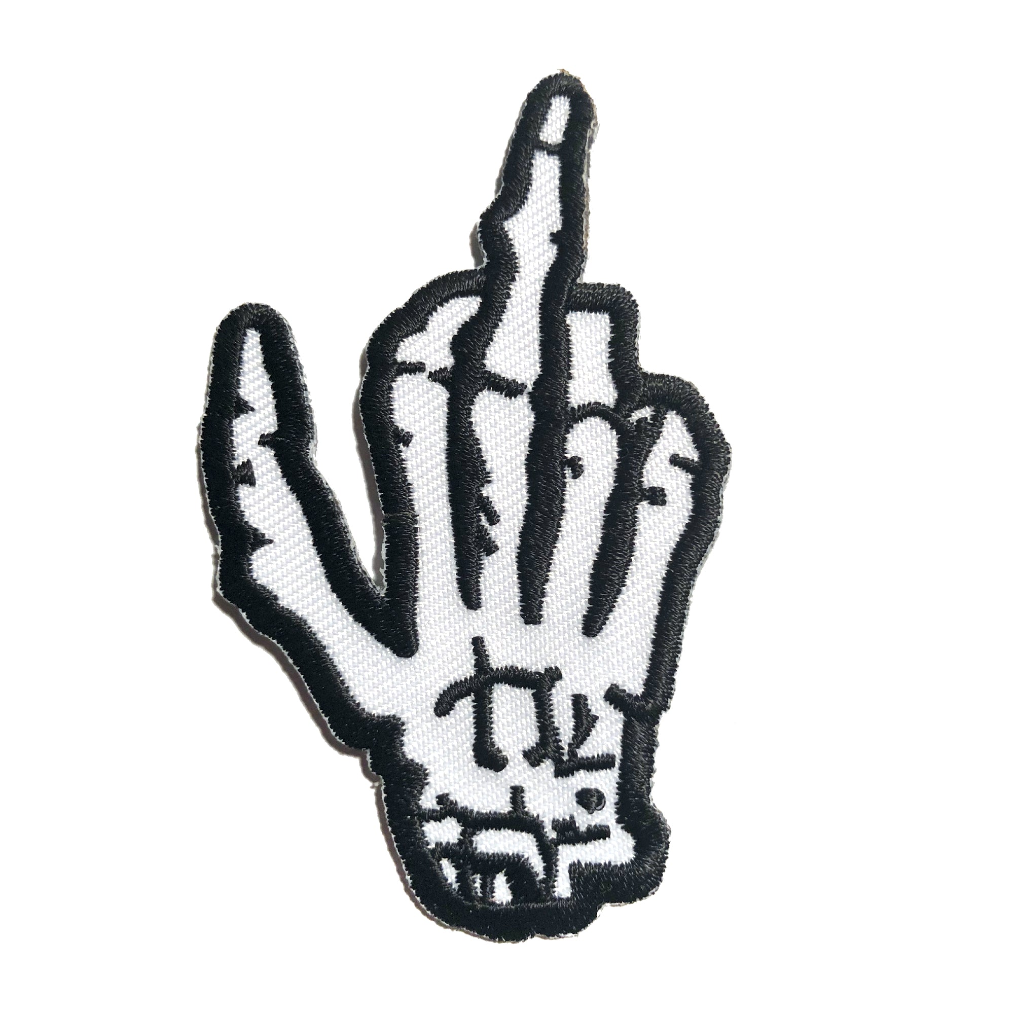 FUCK OFF EMBROIDERED PATCH