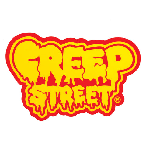 CREEPY LOGO STICKER