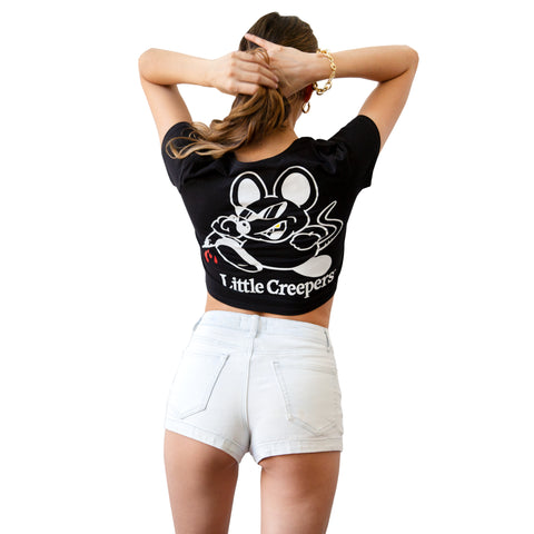 LIL CREEPERS CROP TEE